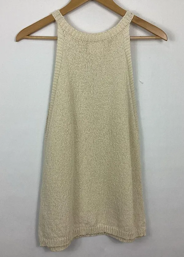 Maeve Halter Sweater Tank Top Size Medium - Image 5