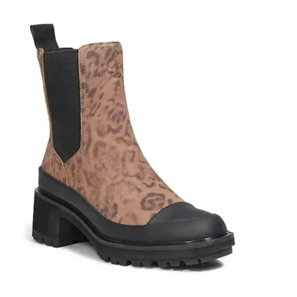 New Timberland Womens Kori Park 2.0 Chelsea Boot - Leopard - Image 2