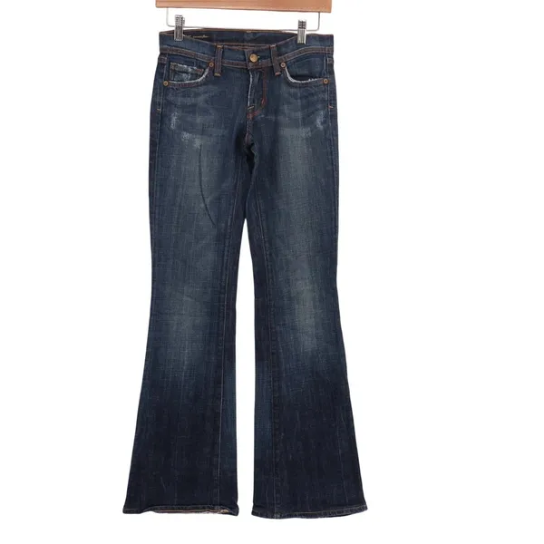 Citizens of Humanity by Jerome Dahan Bootcut Jeans Womens 24 Blue Denim Cotton - Image 2