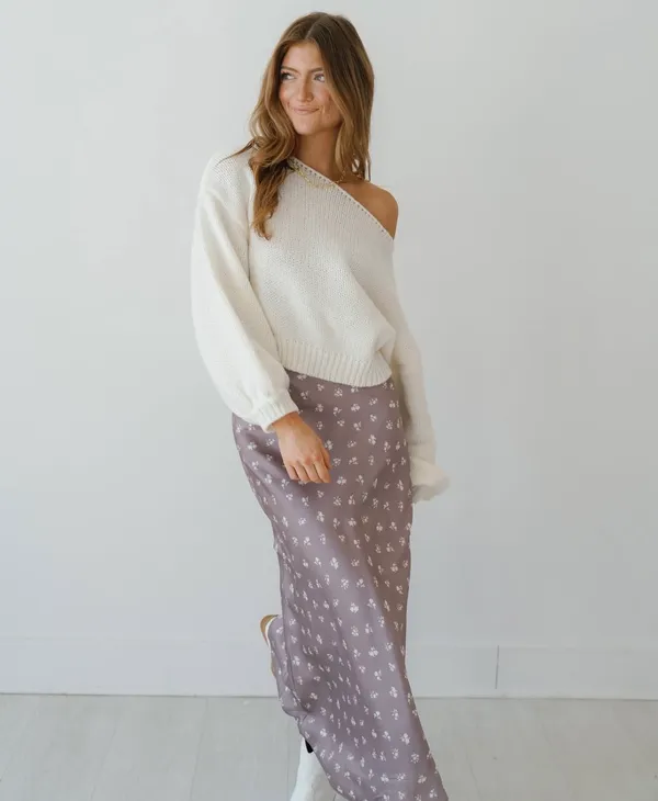 Landry Kate Floral Maxi Skirt - Image 4