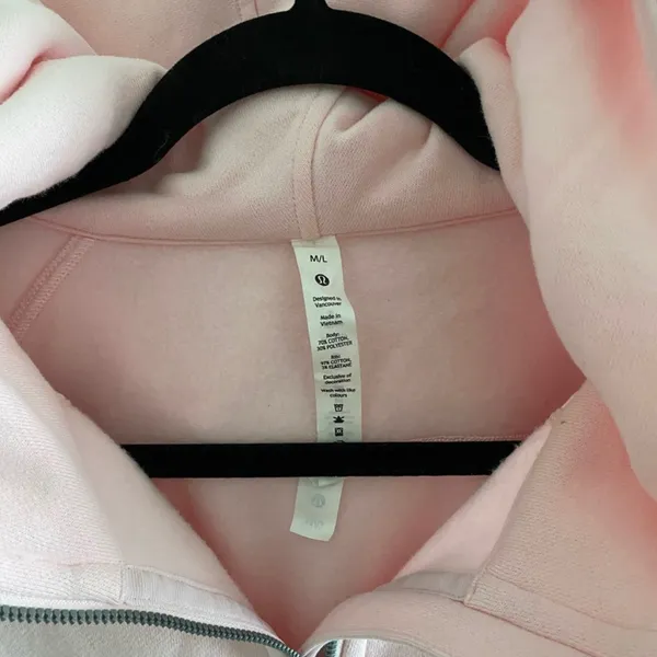 💖✨Lululemon Original Strawberry Milkshake Scuba Oversized Cropped Hoodie - Image 5