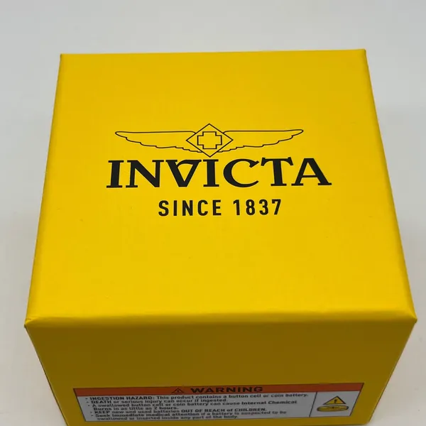 Invicta Watch Floral Sunburst Dial Crystal Accents 69308‎ Silver Champagne - Image 4