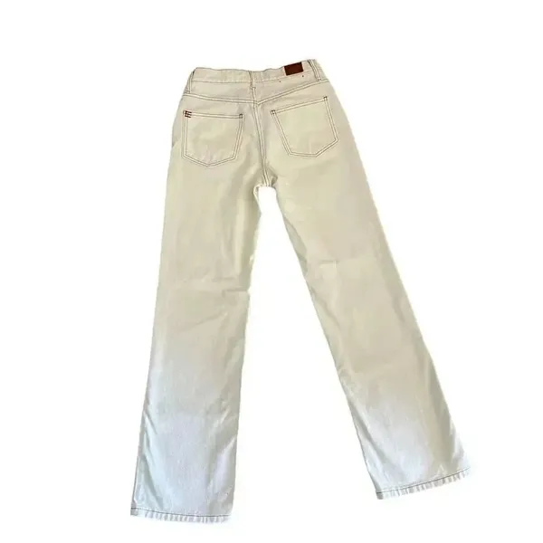 BDG Urban Outfitters Loose Straight Unisex White Jeans SZ 26 - Image 2
