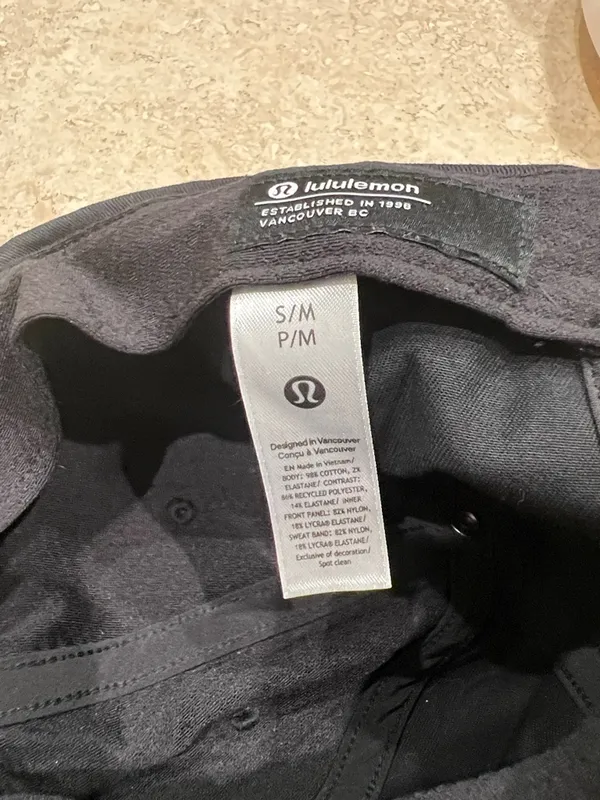 Lululemon Classic Ball Cap, black, size S/M - Image 5