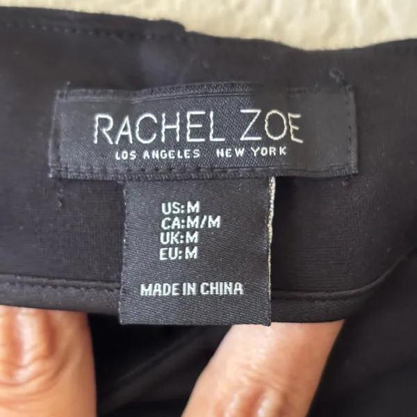 Rachel Zoe Black Straight Leg Pants Timeless Elegance - Image 6