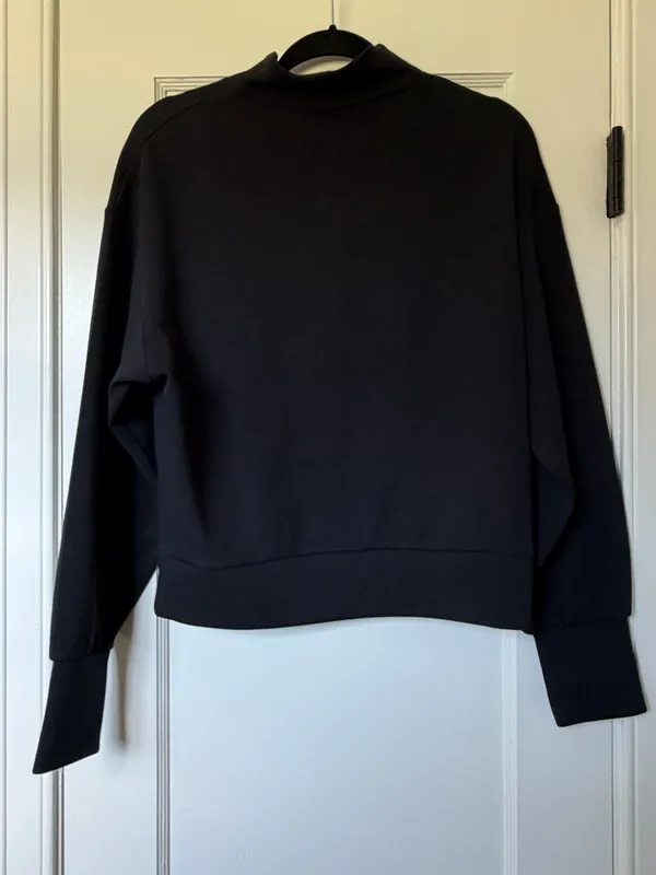 OGIO Women's Transcend Quarter Zip | Black, Size Small - Image 2