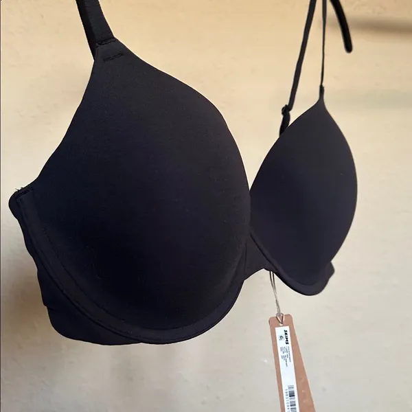 Skims Fits Everybody T-Shirt Demi Bra Onyx Size ‎ 34C NWT 9221 - Image 9