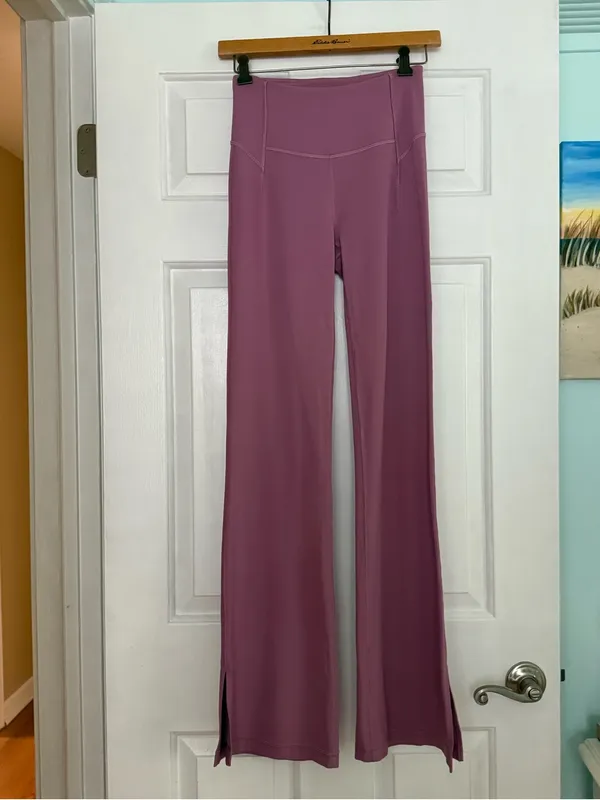 Lululemon Groove Super-high-rise Flared Pant Split Hem in Velvet Dust - Image 3