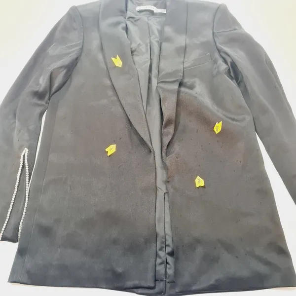 Alice + Olivia Jace Oversized Blazer in Black XS - Image 15