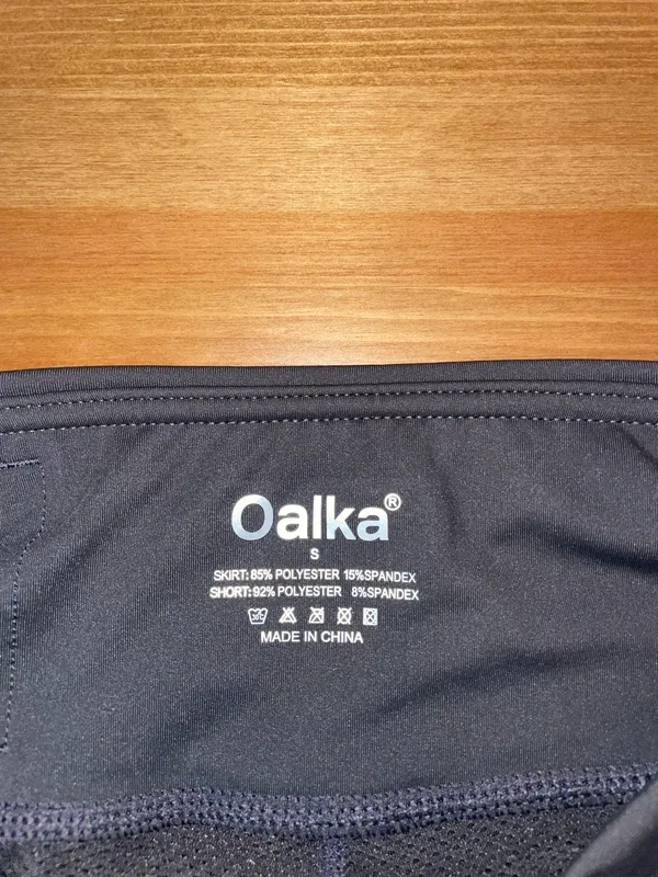 Athletic Skirt Gray - Image 3