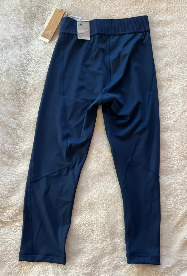 Adidas Blue Techfit Leggings - Image 4