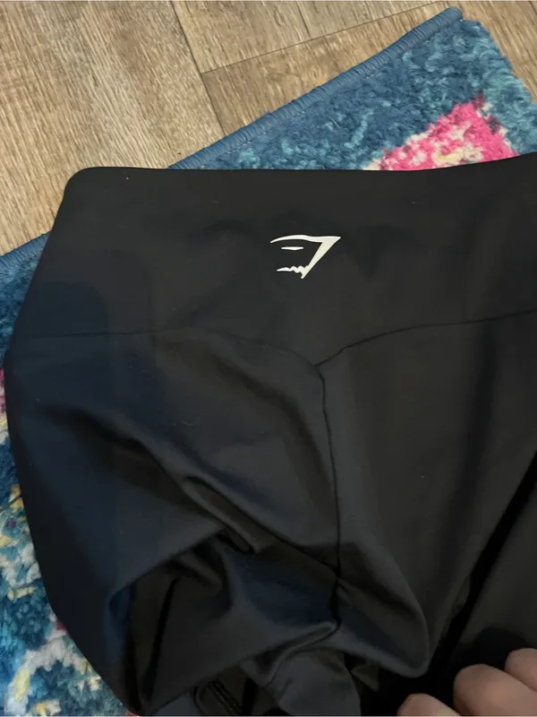 Gymshark black leggings small - Image 6