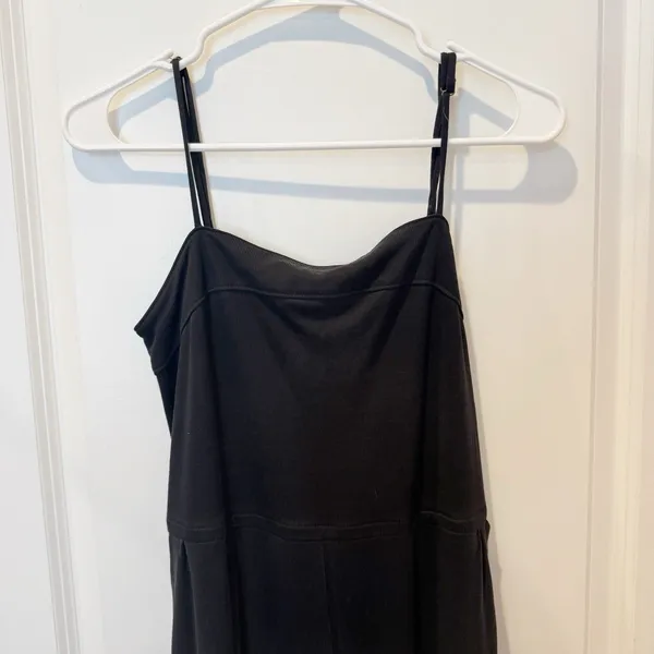 Anthropologie Womens Modal Ribbed Jumpsuit Size XS Minimalist Casual Beach Soft‎ - Image 2