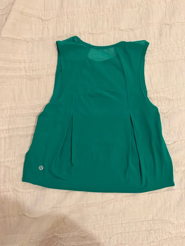 Green Lululemon Tank Top - Image 6