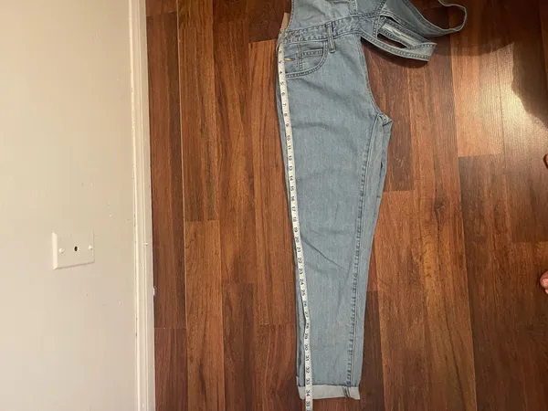 Levi's Light Blue Overalls. Size Xs - Image 13