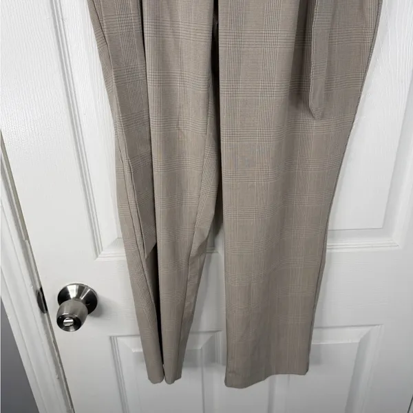 Sz 8 Maison d’ Amelie Plaid Trousers NWOT $150 MSRP - Image 4