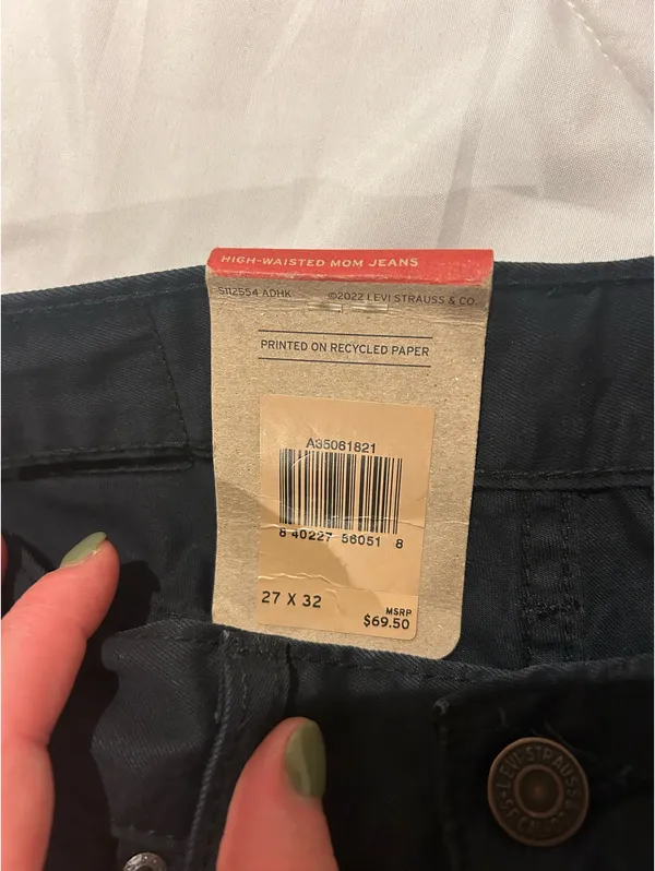 High Waisted Mom Jeans  - Image 4