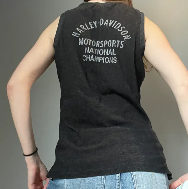 Harley Davidson vintage tank top - Image 3