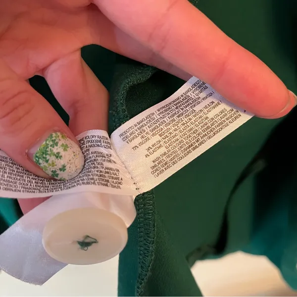 Primark Emerald Sleeveless Vest with White Buttons - Image 7