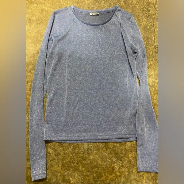 Free People Mesh So Well Layering Top. Size Medium - Image 4