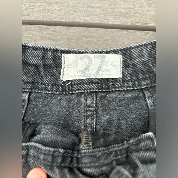 Free People Black Baggy Boyfriend Jean - Image 7
