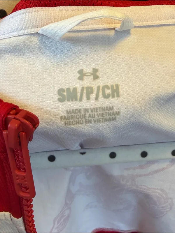 Under Armour Red/White Wisconsin Badgers Game Day Full-Zip Jacket - Image 9