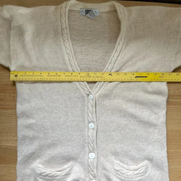 Segue Women's Cream and Tan Cardigan - Image 5