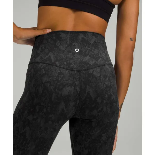 Lululemon Wunder Train High-Rise Tight 25" 12 NWT Hideaway Camo Deep Coal Multi - Image 4