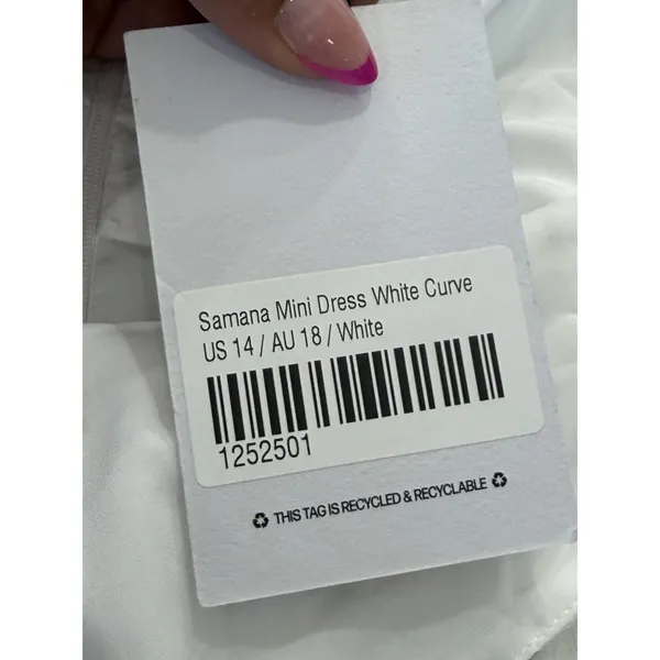 Princess Polly Samana Mini Dress Ditsy Floral Square Neck White Purple Sz 14 NEW - Image 10