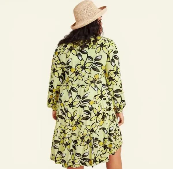 Anthropologie Tiered Dress, Size L, MSRP $148 - Image 3
