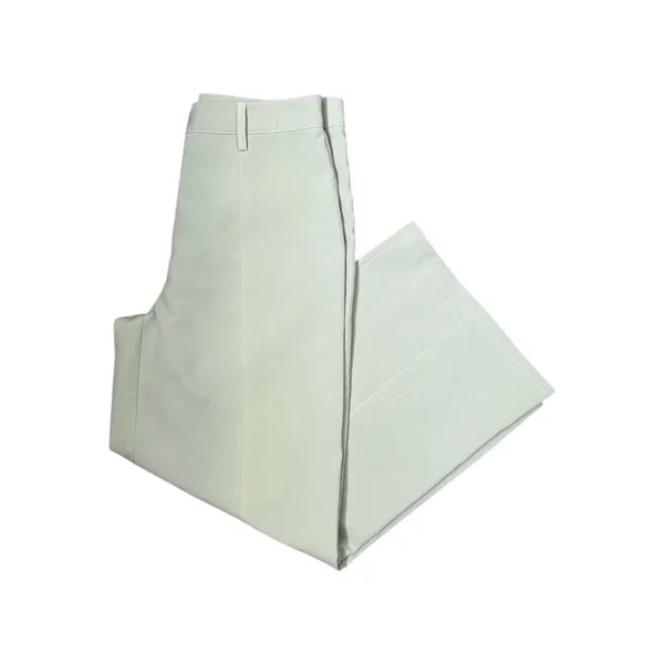 Avec Les Filles Pale Sage Green Wide Leg Trousers High Rise Pants Size 4 - Image 4