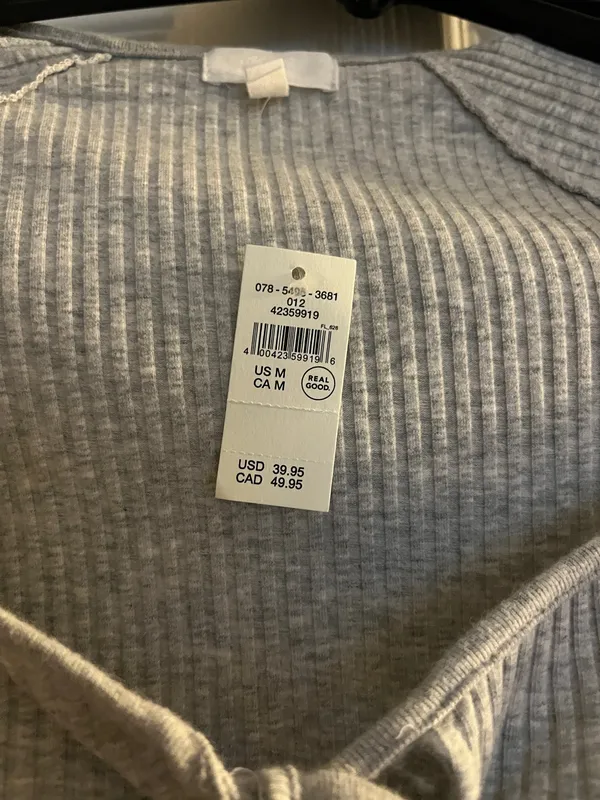 Arie bodysuit Gray Size M - Image 3