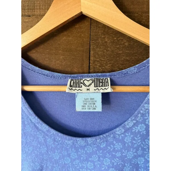 American-vintage Women's Blue and Purple Dress - Image 8