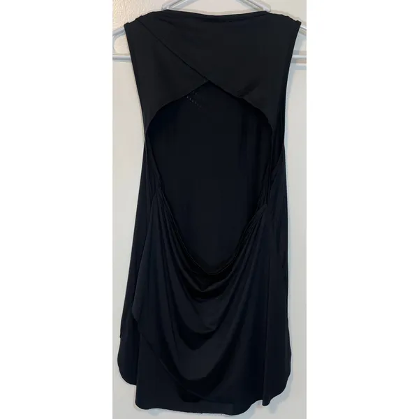 Gymshark Black Laser Cut Tank Top  - Image 5