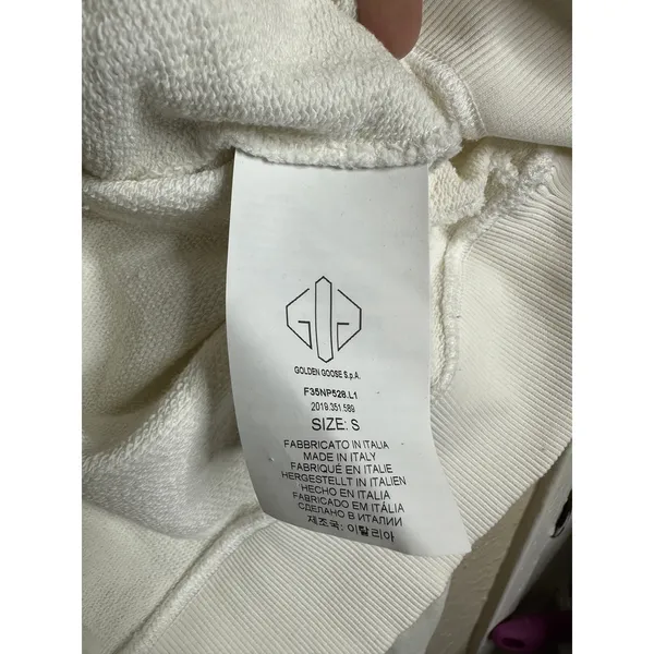 Golden Goose Deluxe Brand Love Embroidered Crewneck Sweatshirt size S Italy - Image 11