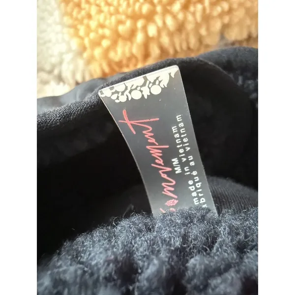 Free People Hit The Slopes Printed Fleece Pullover Women's Size Medium - Image 13