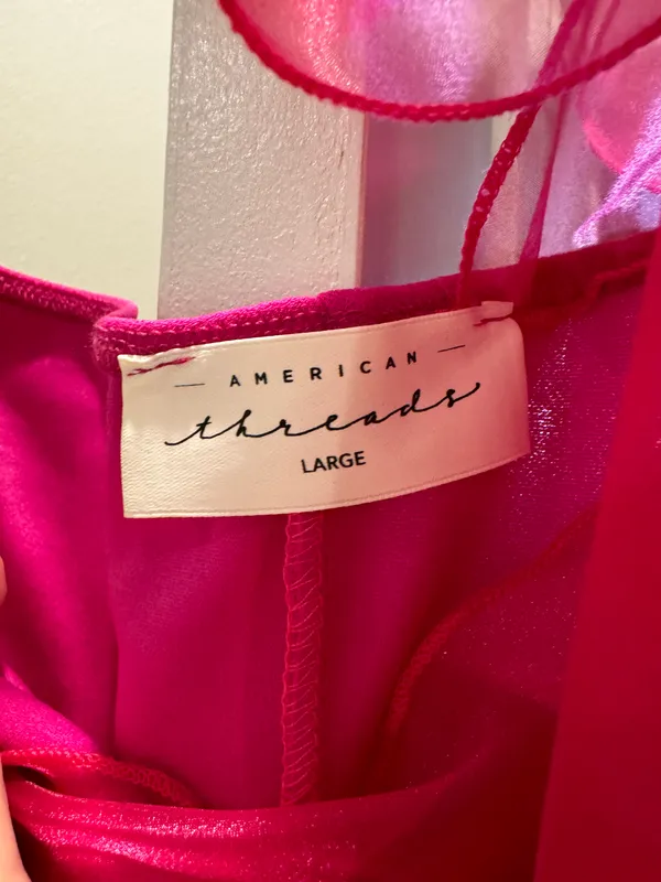American Threads Pink Dress - Image 3
