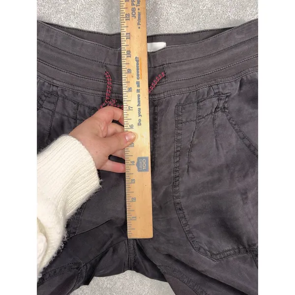 anthropologie nomad joggers xs dark‎ gray lyocell - Image 9