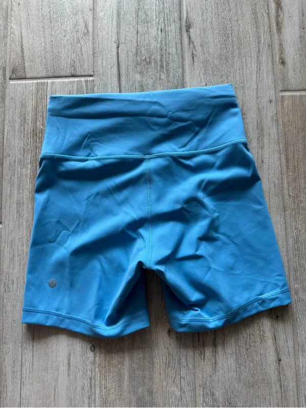 Lululemon Wunder Train No Line High-Rise Short 6" In Ocean Wave Size 8 NWOT - Image 10
