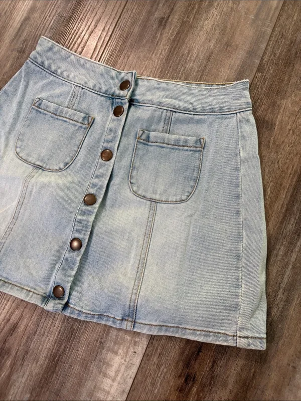Brandy Melville jean skirt - Image 2