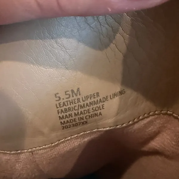 Gianni Bini Taupe Suede Over Knee 3" Tall Heeled Boots Size 5.5 - Image 7