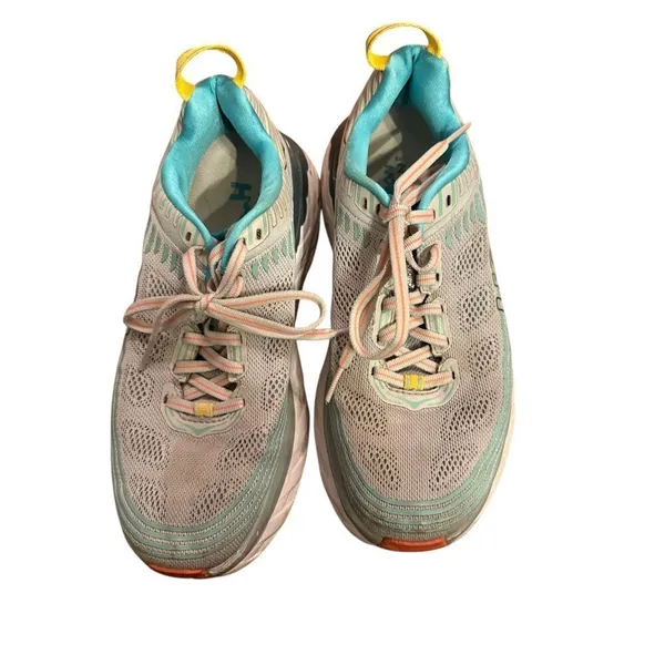 Hoka One One Womens Bondi 6 1019270 VBWI Gray‎ Running Shoes Sneakers Size 7.5 - Image 12