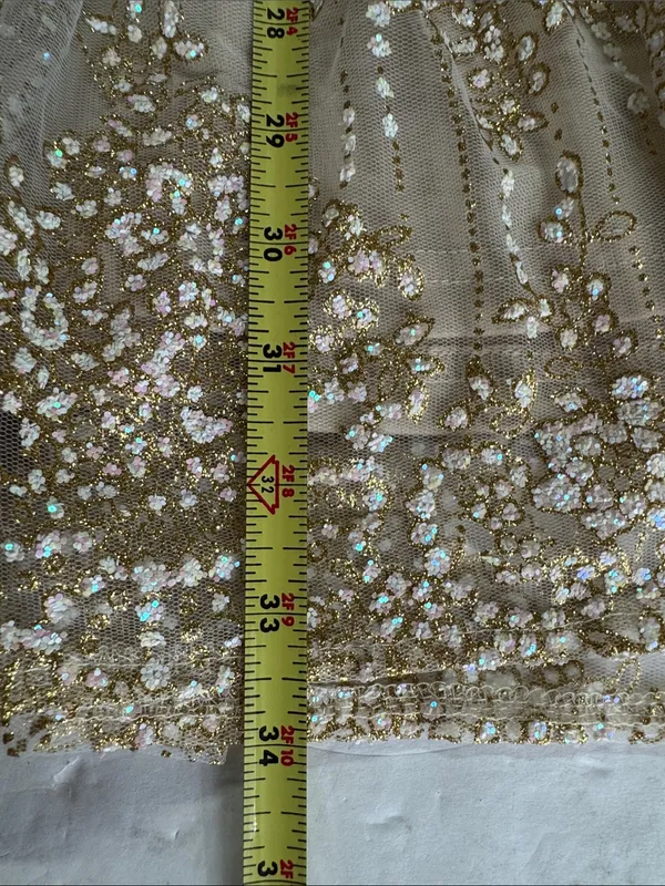 Southern Fried Chics sheer overlay glitter mini dress XL sparkly feminine party - Image 15
