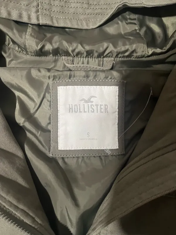 Hollister Army Green women’s Cargo Jacket - Image 3