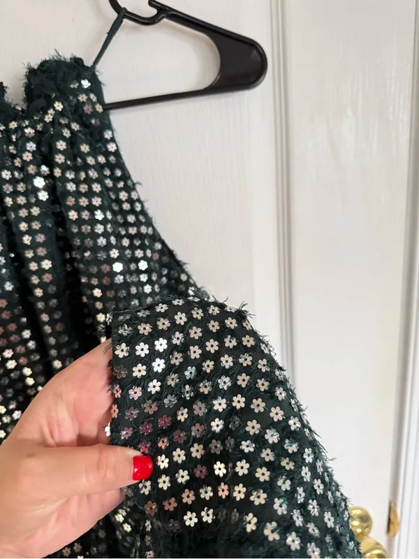 Anthropologie Somerset Shine Mini Halter Dress - Image 10