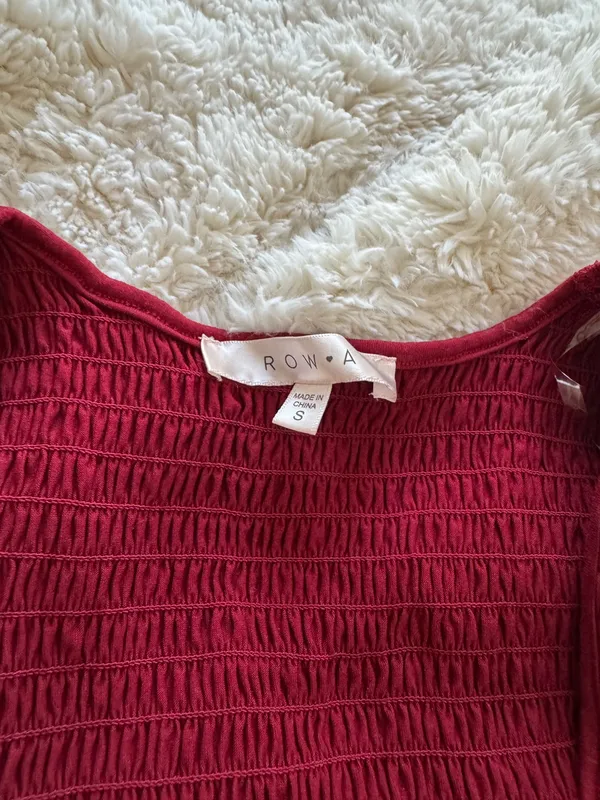 Burgundy Dress - Image 4