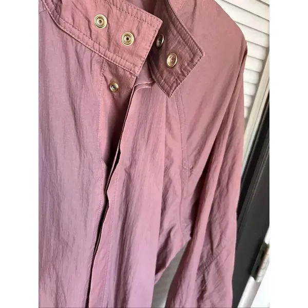 Alicia Keys + Athleta Open Back Utility Lightweight Jumpsuit Brown Size 10 - Image 9