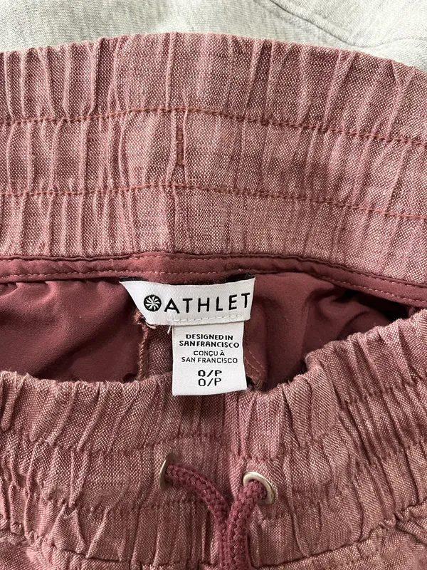 Athleta Cabo Linen Wide-Leg 0P - Image 4