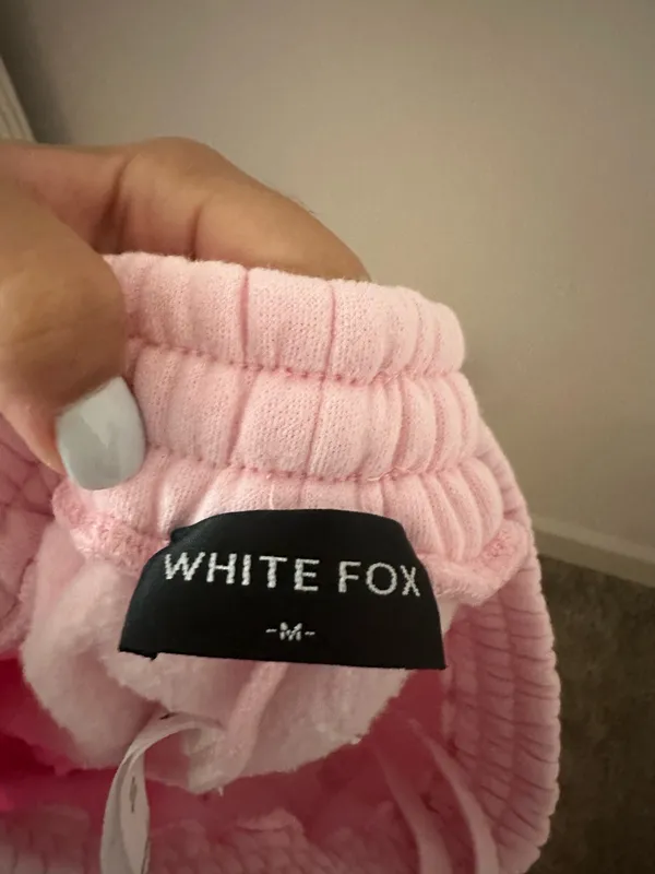 White fox pink sweatpants  - Image 3