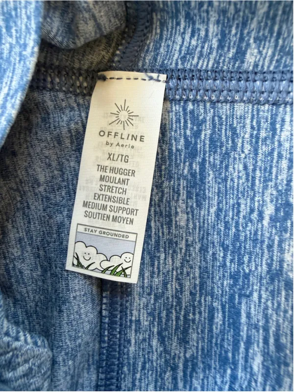 OFFLINE By Aerie The Hugger Racerback Sports Bra Size XL - Image 3